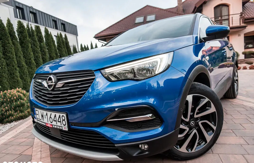 samochody osobowe Opel Grandland X cena 68900 przebieg: 124624, rok produkcji 2018 z Mielec